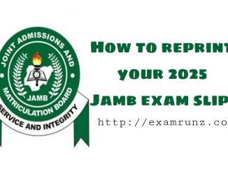 Jamb Activates Portal For Reprinting of Main Utme Slips