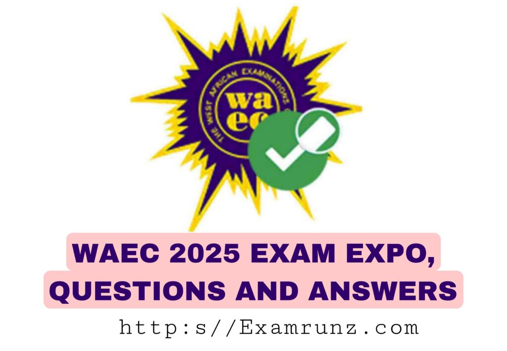 Waec 2025 Authentic Mathematics Answers