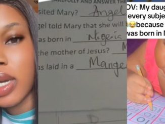 Mum Shocked as Daughter Fails CRS After Claiming Jesus Was Born in Nigeria