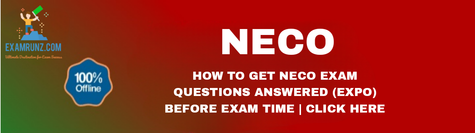Neco exam runs