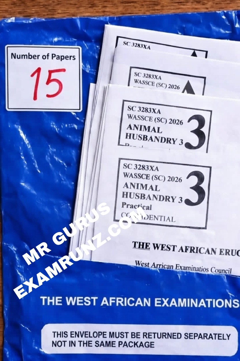 WAEC Expo 2026 Questions And Answers WAEC Expo 2026 Questions And Answers