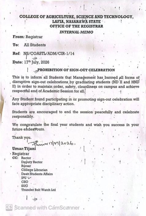 College of Agriculture Science & Tech