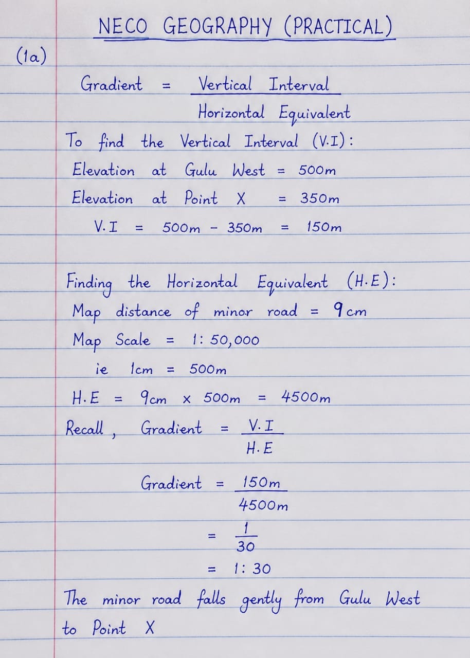 IMG 20260716 WA0001 Neco 2026 Geography Answers ( Objective Practical & Physical)