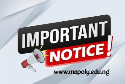 MAPOLY 2nd Semester Registration Deadline Update (2025/26)