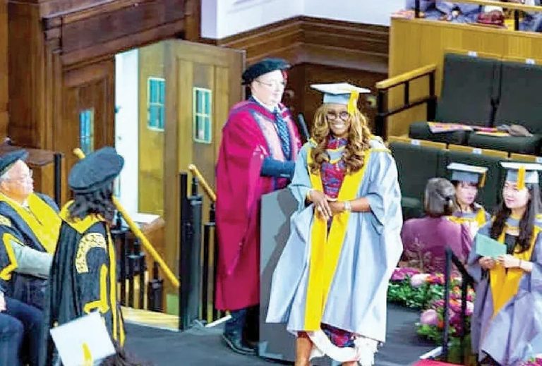 Ogun First Lady Earns Master’s Degree 35 Years After Obtaining Her First Degree